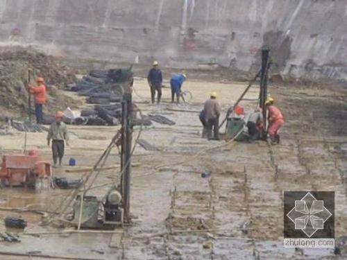 枫木镇我公司承建北京房山区水池地基注浆加固工程